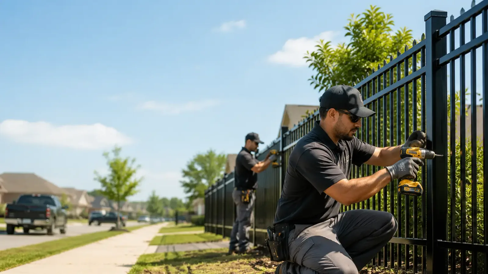 Metal Fence Installation in Quantico, VA